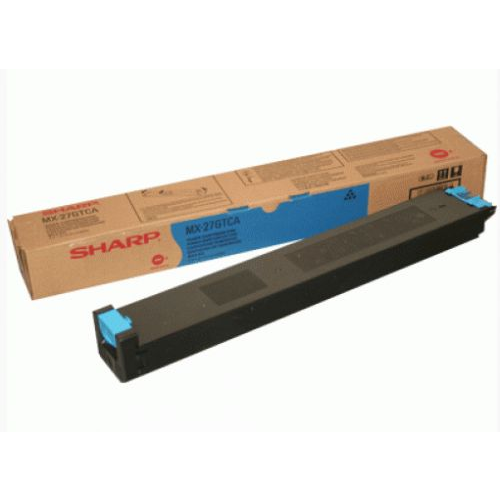 Тонер-картридж Sharp MX-27GTCA голубой для MX2300/2700/3500/3501/4500/4501/MB OC 25C/MB OC 40C ориг