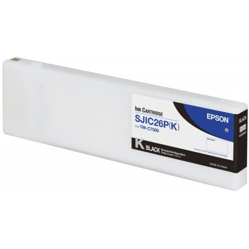 Картридж Epson SJIC26P(K) C33S020618 Ink cartridge for ColorWorks C7500 (black)