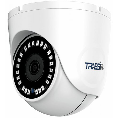 Видеокамера IP TRASSIR TR-D8121IR2 v6 2.8 уличная 2Мп с ИК-подсветкой. 1/2.7" CMOS, объектив 2.8 мм,