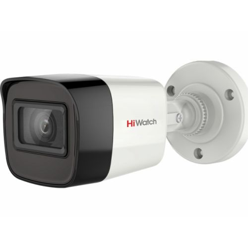 Видеокамера HiWatch DS-T200A 2Мп, 1/2.7" CMOS, 2.8мм/106,4°, ИК-фильтр, EXIR до 30м, 0.01 Лк/F1.2, O