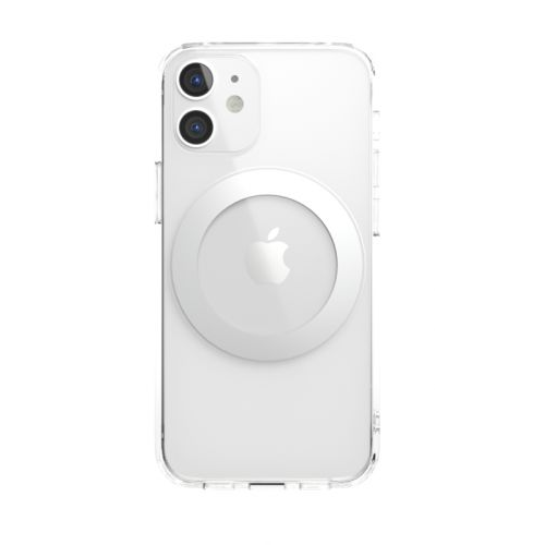 Накладка SwitchEasy MagCrush GS-103-121-236-26 для iPhone 12 mini (5.4"), прозрачный, серебряный