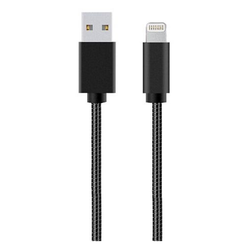 Кабель интерфейсный More Choice K31i USB 2.1A для Lightning 8-pin 1м Black
