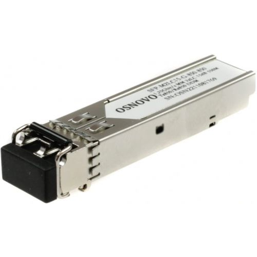 Модуль SFP OSNOVO SFP-M2LC15-G-850-850-I оптический, два волокна Multi Mode, скорость: до 1,25 Гбит/