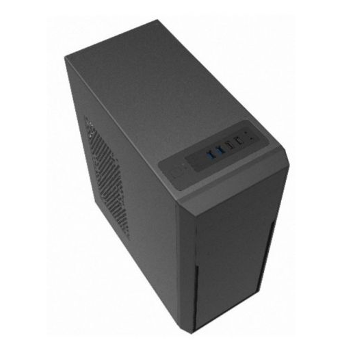 Корпус ATX Foxline FL-302-FZ450-U32 черный, БП 450W, 2*USB2.0, 2*USB3.0, audio