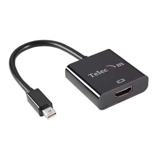 Кабель-переходник mini DisplayPort-HDMI Telecom TA6056 M/F, 4K/60Hz, 0,15m