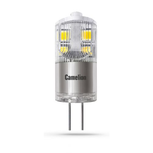 Лампа светодиодная Camelion LED3-G4-JD-NF/845/G4 3Вт/25Вт, G4, 207-244В, 4500К, 255лм, капсула (1386