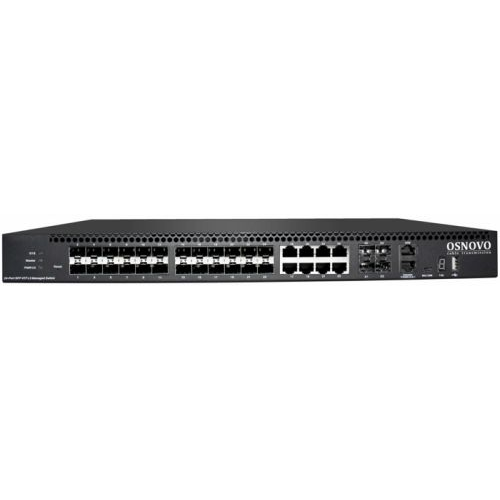 Коммутатор OSNOVO SW-32G4X-1L управляемый L3 Gigabit Ethernet на 16xGE SFP + 8xGE Combo (RJ45 + SFP)