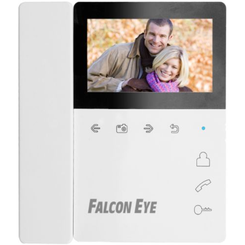 Видеодомофон Falcon Eye Lira дисплей 4,3" TFT; сенсорные кнопки; подключение до 2-х вызывных панелей
