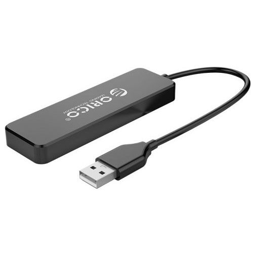 Концентратор USB 2.0 Orico FL01-BK 4*USB 2.0, 30cm, черный
