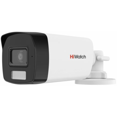 Видеокамера HiWatch DS-T520A (2.8mm) 3К (5Мп 16:9) уличная цилиндрическая HD-TVI с гибридной подсвет
