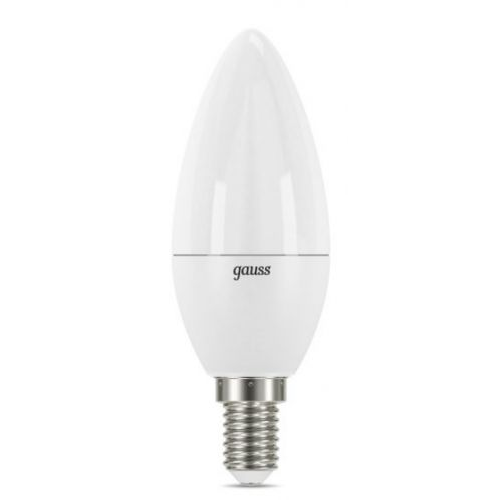 Лампа светодиодная Gauss 103101107-D LED Candle-dim E14 7W 3000К диммируемая 1/10/100 (10шт)