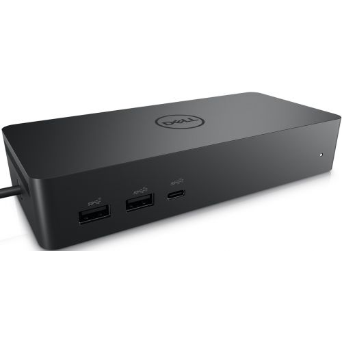 Док-станция Dell UD22 210-BFBX. Universal 130W (USB-C) (2xDP 1.2; HDMI 2.0; 2xUSB-C; 4xUSB-A; RJ-45)