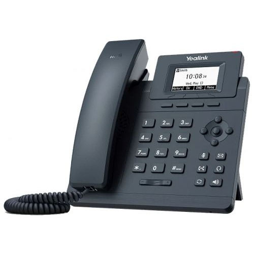 Телефон SIP Yealink SIP-T30P 1 SIP-аккаунт, 2хRJ45 10/100Мбит/с, PoE