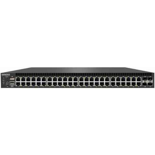 Коммутатор OSNOVO SW-48G4X-1L управляемый L3 Gigabit Ethernet на 48xRJ45 + 4x10G SFP+ Uplink. Порты