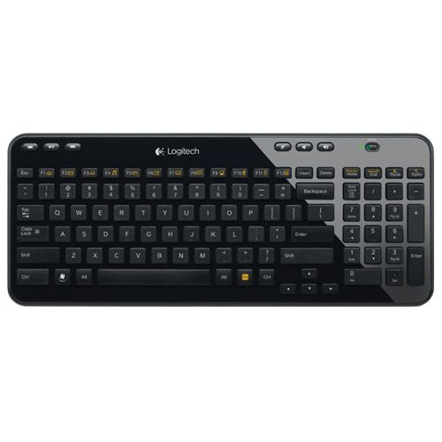 Клавиатура Wireless Logitech Keyboard K360 920-003095 black, USB, Rtl