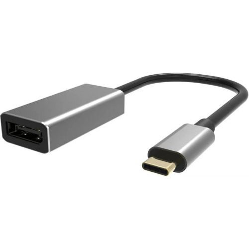 Адаптер VCOM CU422MB USB 3.1 Type-C (m)-DP (f) 4K/60Hz, aluminum shell