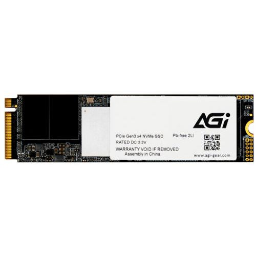 Накопитель SSD M.2 2280 AGI AGI2T0GIMAI218 AI218 2TB PCIe Gen 3x4 3D TLC 3060/1300MB/s IOPS 205K/276