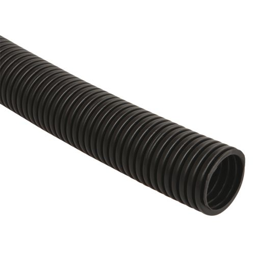 Труба гофрированная IEK CTG20-50-K02-015-1 ПНД 50 мм с протяжкой черная (15 м)