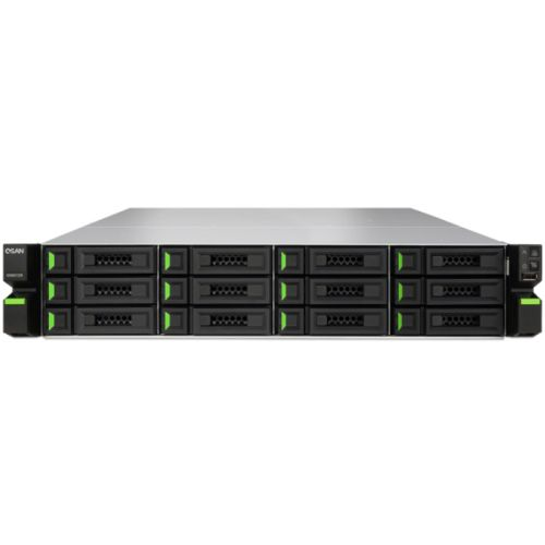 Сетевое хранилище QSAN XN8012R-EU (NAS) 2U, 12+4+2, Xeon 3.3GHz Quad-Core ,8Gb DDR4 ECC, 4 LAN (Gb),