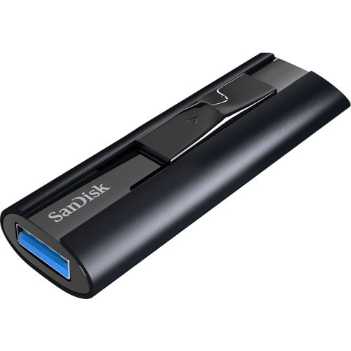 Накопитель USB 3.1 512GB SanDisk SDCZ880-512G-G46 CZ880 Cruzer Extreme Pro, USB 3.1, Металлич., Черн