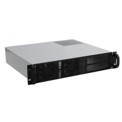 Корпус серверный 2U Procase RM238-B-0 черный, без блока питания, глубина 380мм, MB 9.6"x9.6"