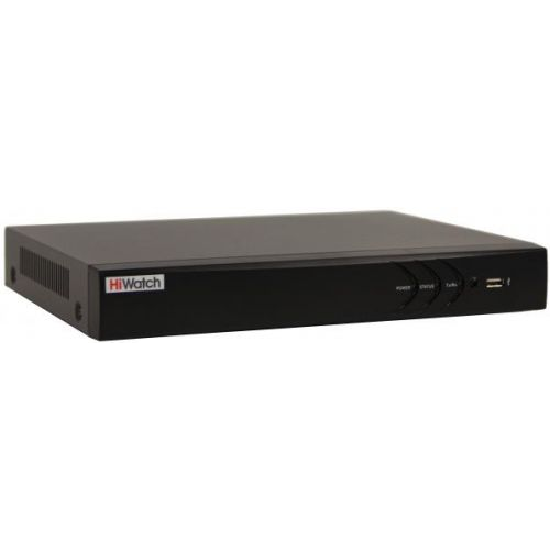 Видеорегистратор HiWatch DS-H308QA(C) 8-канальный гибридный HD-TVI c детектором MD2.0 и AoC (аудио п
