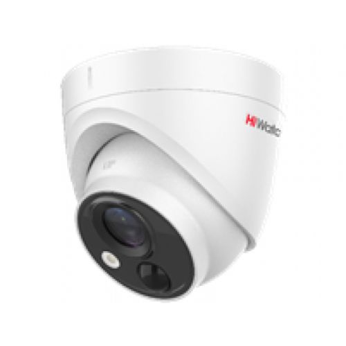 Видеокамера HiWatch DS-T513(B) 5Мп уличная купольная HD-TVI с EXIR-подсветкой до 20м и PIR 1/2,5'' C