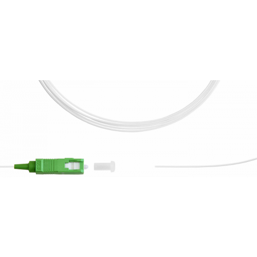 Пигтейл TELCORD ШОС-0.9-PT-SC/A-SM(A2)-1.5м-LSZH-YL SC/APC, SM(G.657.A2), 0.9мм, LSZH, 1.5м