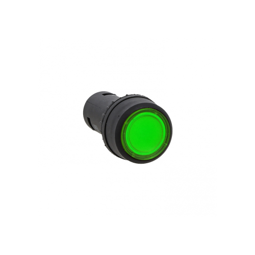 Кнопка EKF sw2c-md-g SW2C-10D с подсветкой зел. NO