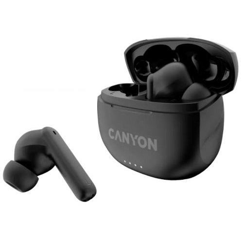Наушники беспроводные Canyon TWS-8 Bluetooth: 5.3, 20-20 кГц, 32 ОМ, 2*40 мАч, 470 мАч, USB-C, IP33,