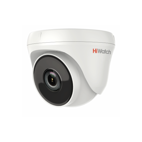 Видеокамера HiWatch DS-T233 (2.8 mm) 2Мп, 1/2.7 CMOS матрица, объектив 2.8мм, HD-TVI видеовыход, EXI