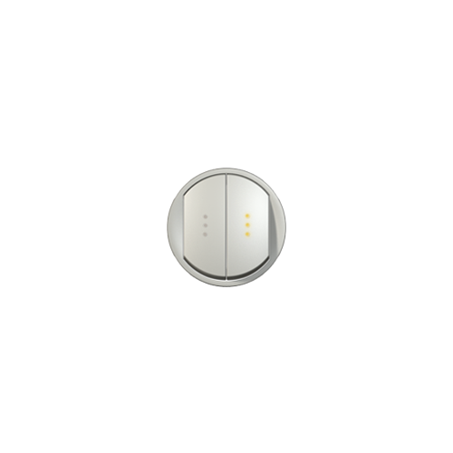 Панель лицевая Legrand 068304 Celiane - для двухклавишного выключателя/переключателя 067001/02/31/32