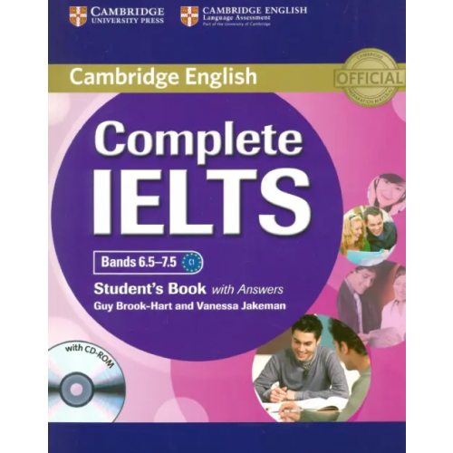 Cambridge Complete IELTS Bands 6.5-7.5. Student's Book with Answers (+ CD-ROM) Brook-Hart Guy, Jakeman Vanessa