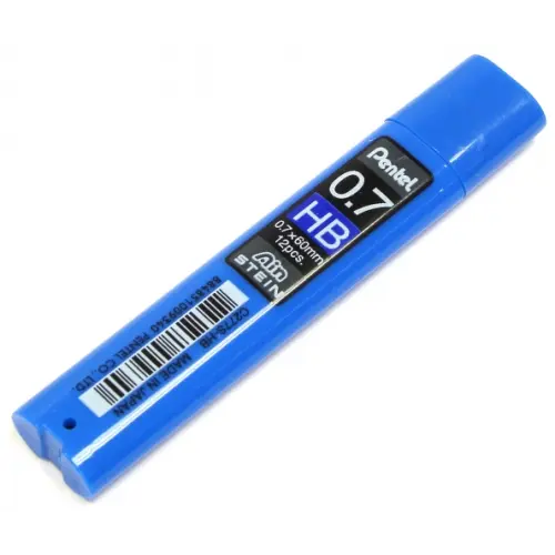 Pentel Грифели для автоматического карандаша Ain Stein, 0.7 мм, НВ