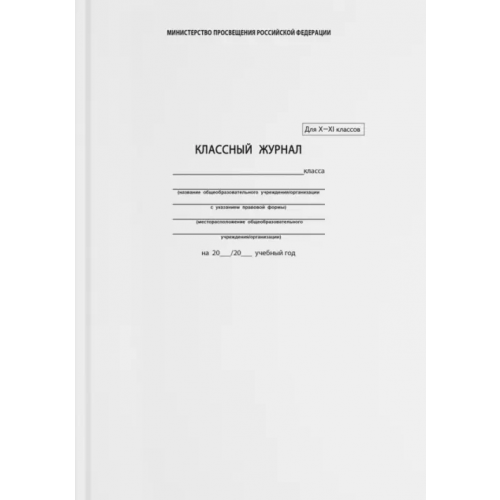 Феникс+ Классный журнал. 10-11 классы