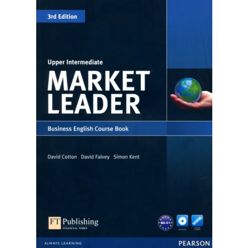 Pearson Market Leader Upper Intermediate Course Book (+ DVD) Cotton David, Falvey David, Kent Simon