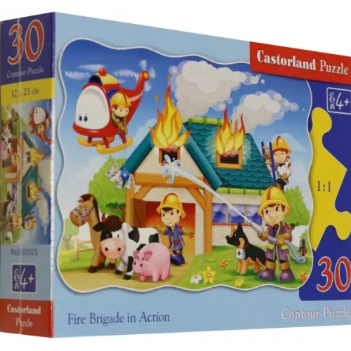 Castorland Пазл. Пожарная бригада, 30 элементов