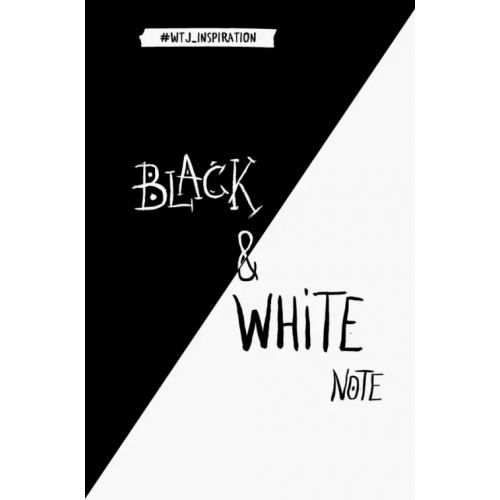 Эксмо Стильный блокнот с черными и белоснежными страницами. Black&White Note