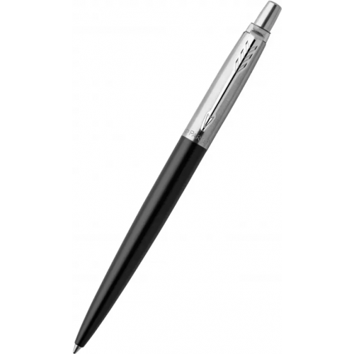 Parker Ручка шариковая "Jotter Bond Street Black CT", синяя, 1,0 мм, кнопочный механизм