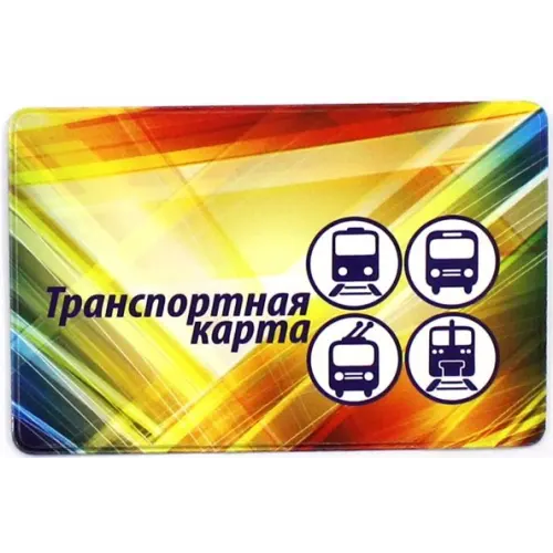 ДПС Обложка для проездного билета "Транспорт", 64x96 мм