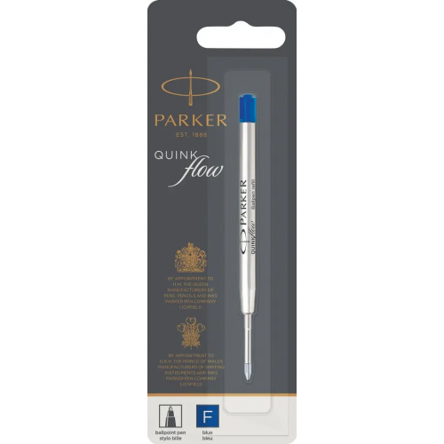 Parker Стержень для шариковых ручек "QuinkFlow", синий, F