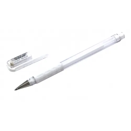 Pentel Ручка гелевая "Hybrid gel Grip", белая