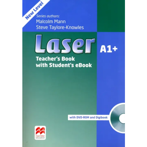 Macmillan Education Laser. A1+. Teacher's Book + Student's eBook + DVD-ROM Mann Malcolm, Taylore-Knowles Steve