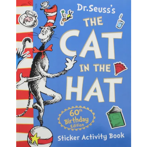 Harpercollins The Cat in the Hat. Sticker Activity Book Доктор Сьюз