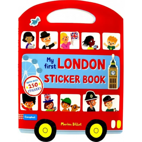 Macmillan Children's Books My First London Sticker Book Billet Marion