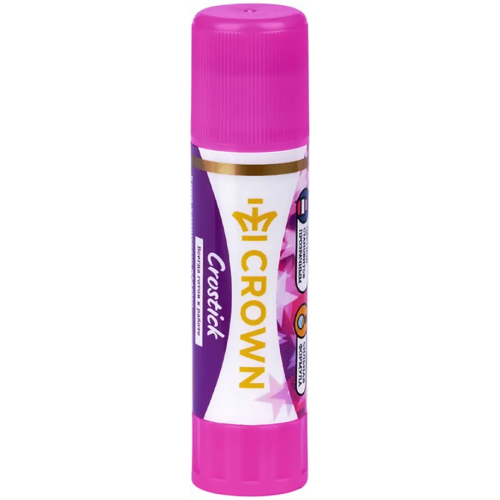 CROWN Канцелярия Клей-карандаш, с цветным индикатором