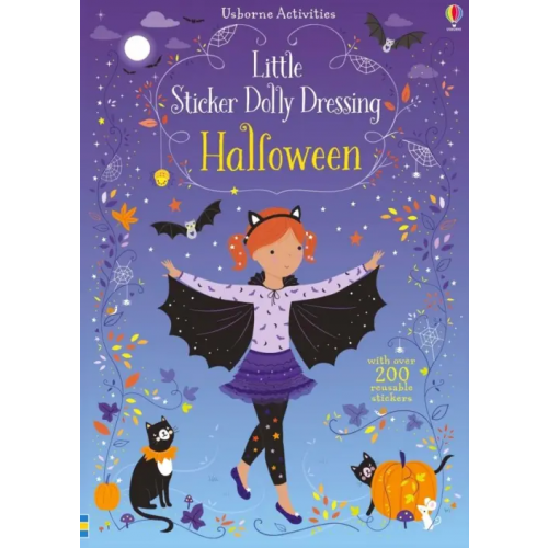 Usborne Little Sticker Dolly Dressing Halloween Уотт Фиона