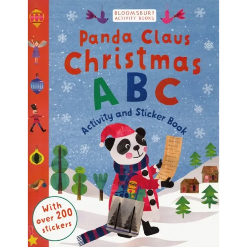 Bloomsbury Panda Claus Christmas ABC Activity & Sticker Book