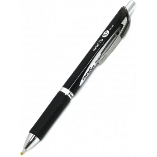 Pentel Ручка гелевая "EnerGel. Permanent", черные чернила, 0,7 мм