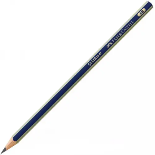 Faber-Castell Карандаш чернографитный "Goldfaber 1221", 6B